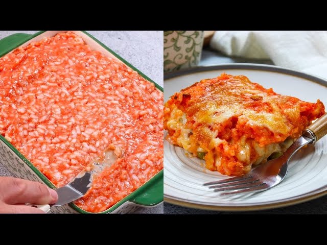 Oven-baked risotto