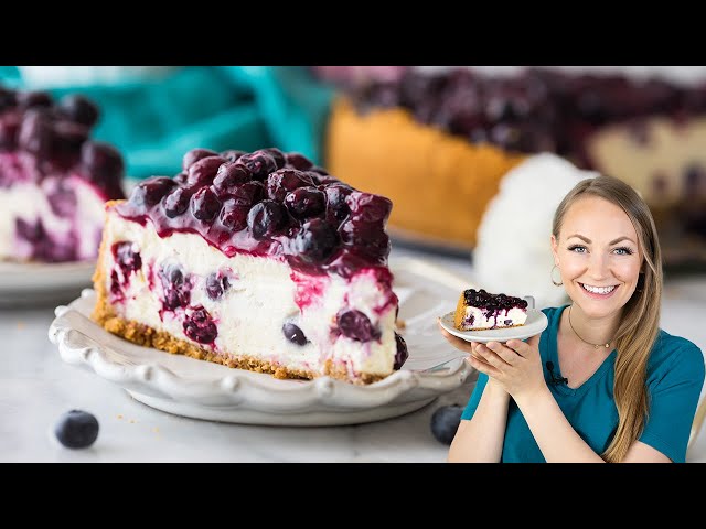 Berry and Balanced Blueberry Cheesecake