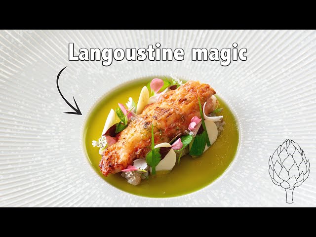 Langoustine dish