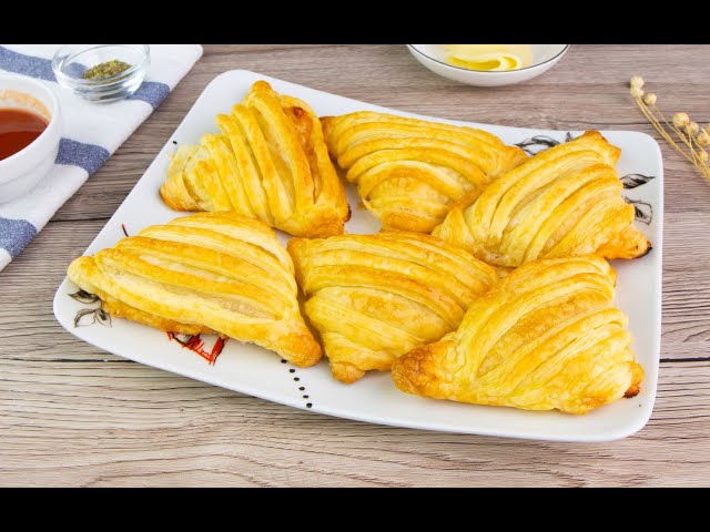 Savory sfogliatelle