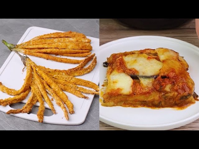 4 Eggplant dishes