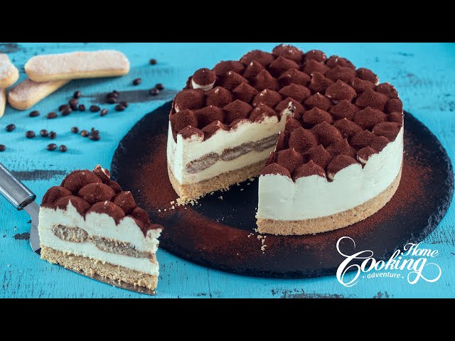 No-Bake White Chocolate Tiramisu Cheesecake