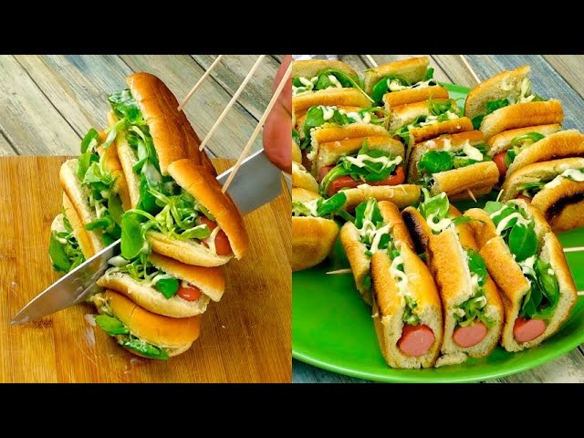 Hot dog skewers