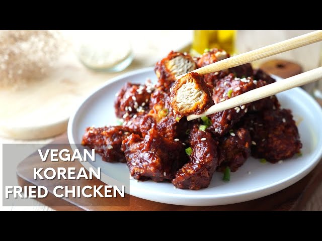 Vegan Korean Fried Chicken