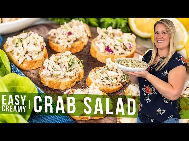 Creamy Crab Salad
