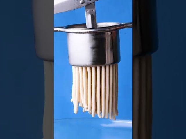 Noodles with a potato