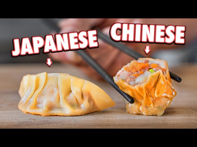 Chinese and Japanese Dumplings