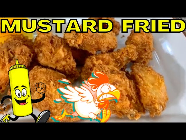 Mustard Fried Chicken Wings