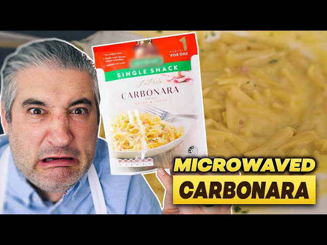 Microwave Carbonara