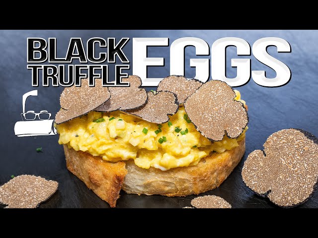 Eggs With Fresh Black Truffles
