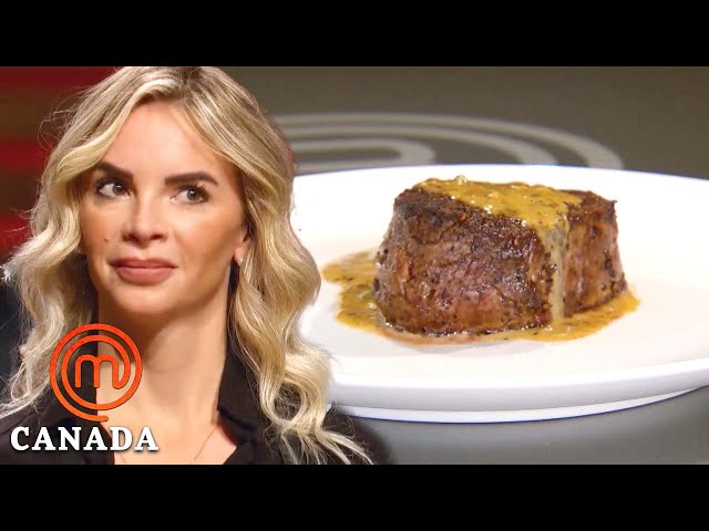 Thea and Jeremy's Steak Elimination Challenge | MasterChef Canada | MasterChef World