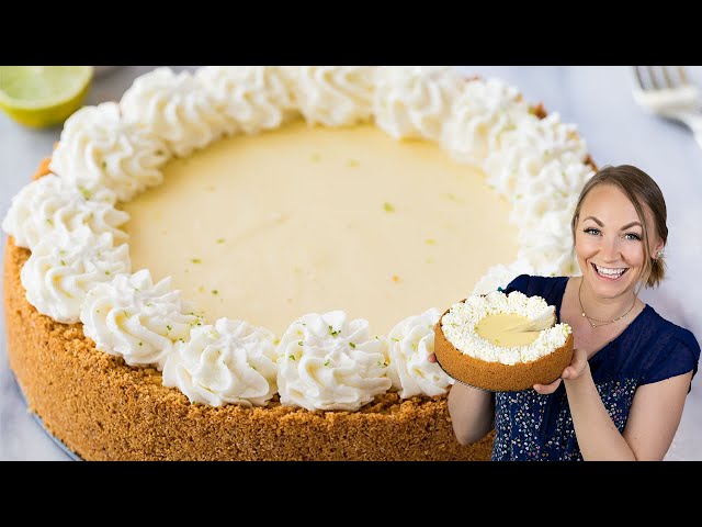 Key Lime Pie Combined with Creamy Cheesecake