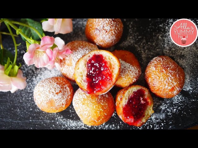 Donuts With Raspberry