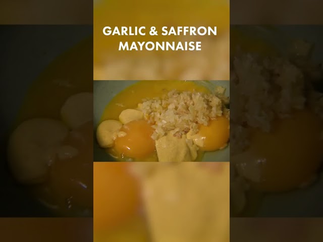 Garlic & Saffron Mayonnaise