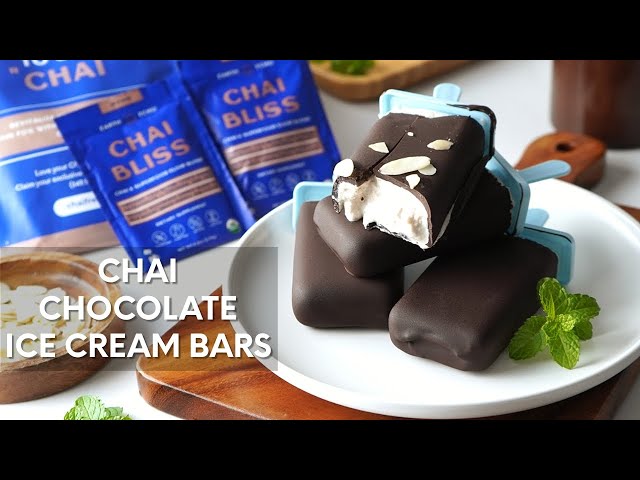 Chai Chocolate Ice Cream Bar