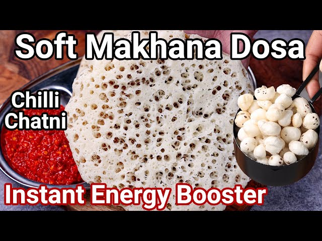 Soft Makhana Dosa From Hebbars Kitchen Recipe On Niftyrecipe