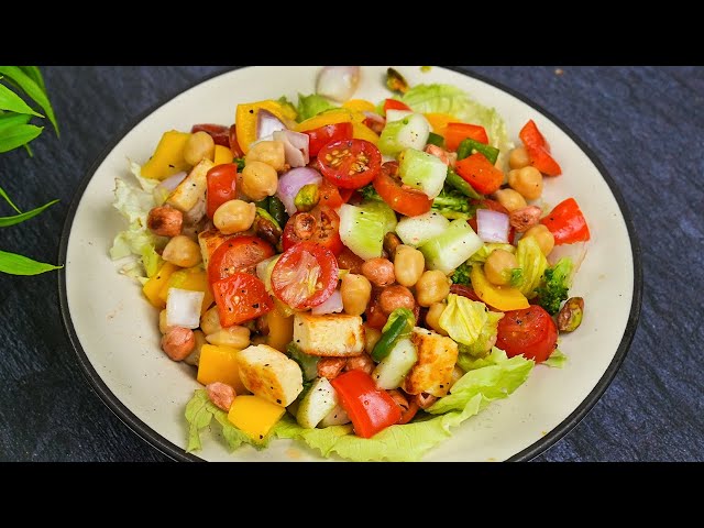 High Protein Pista Salad