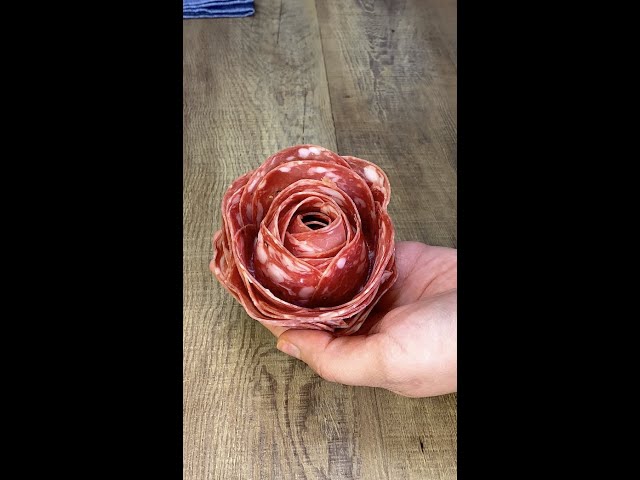Salami roses