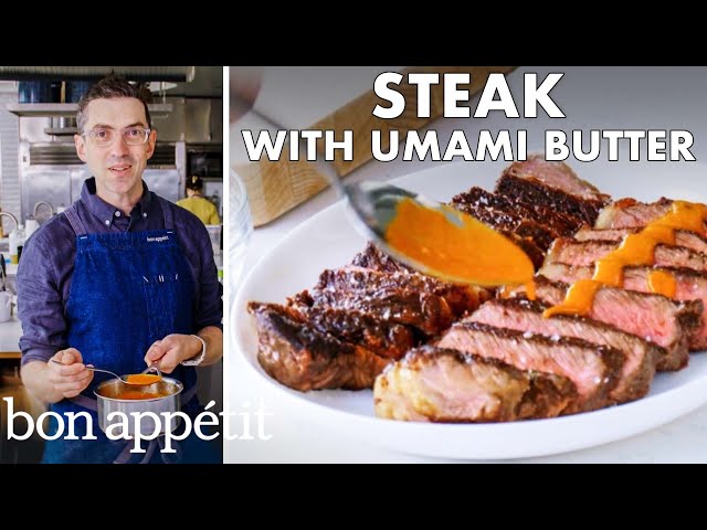 Steak With Umami Butter Sauce