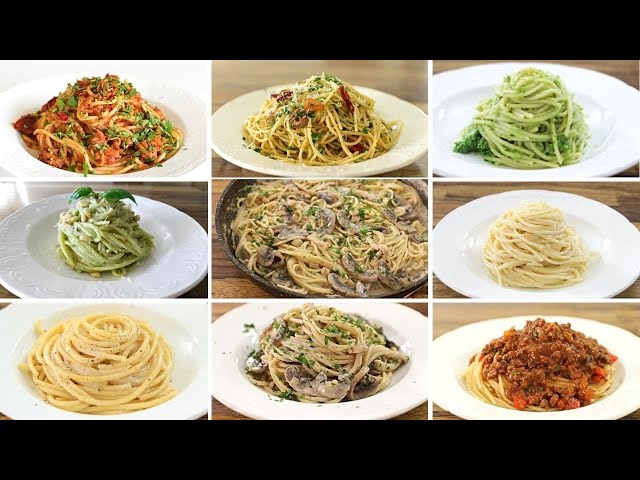 9 Delicious Spaghetti Dishes