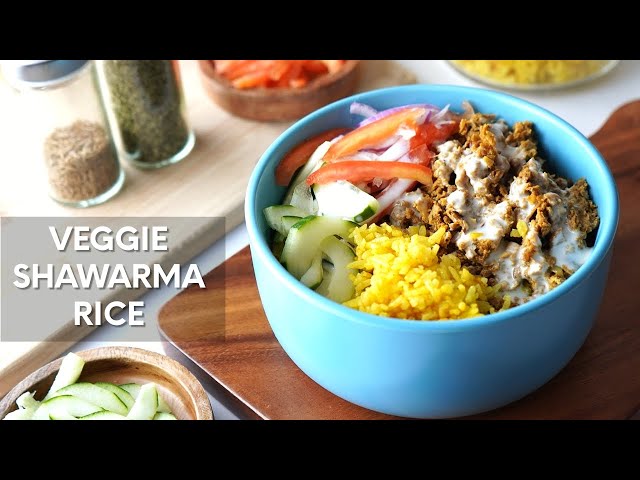 Veggie Shawarma Rice