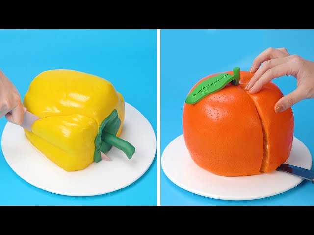 Amazing Fondant Fruit Cake Decoration Ideas