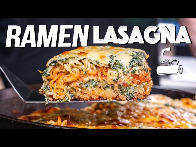 Ramen Lasagna