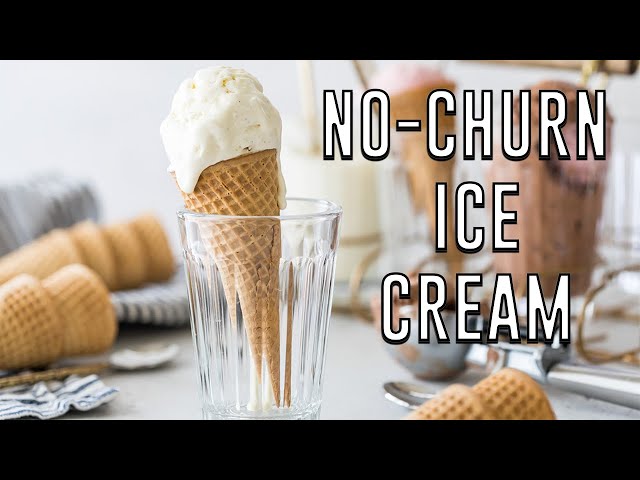 No Churn Ice Cream