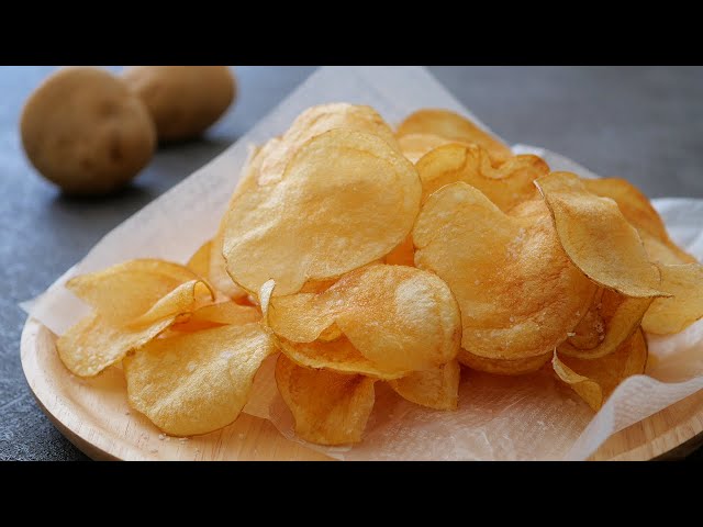 Home made Crispy Potato chips
