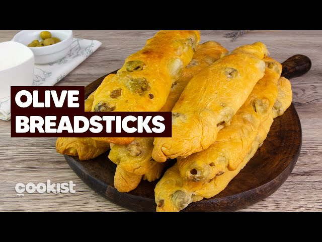 Olive bread sticks