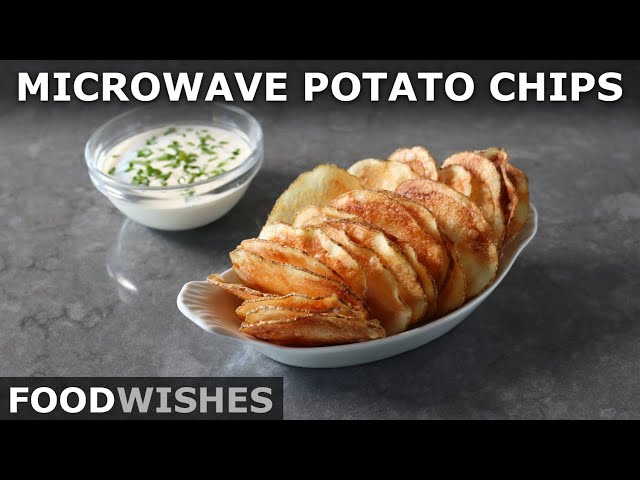 Potato Chips in a Microwave