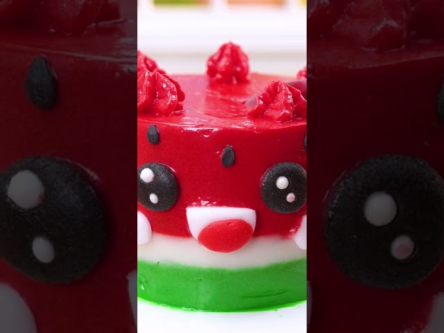 Cute Miniature Watermelon Cake Decorating For Any Occasion