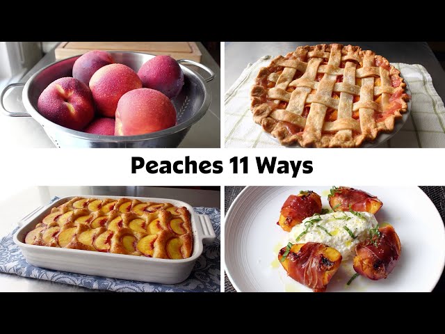 Peach Pie, Cobbler, Coleslaw & More