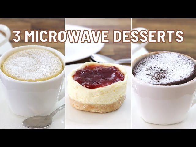 Easy Microwave Desserts