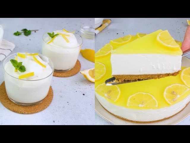 Lemon desserts