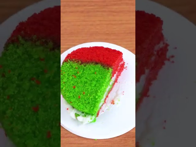 Beautiful Miniature Watermelon Cake Decorating