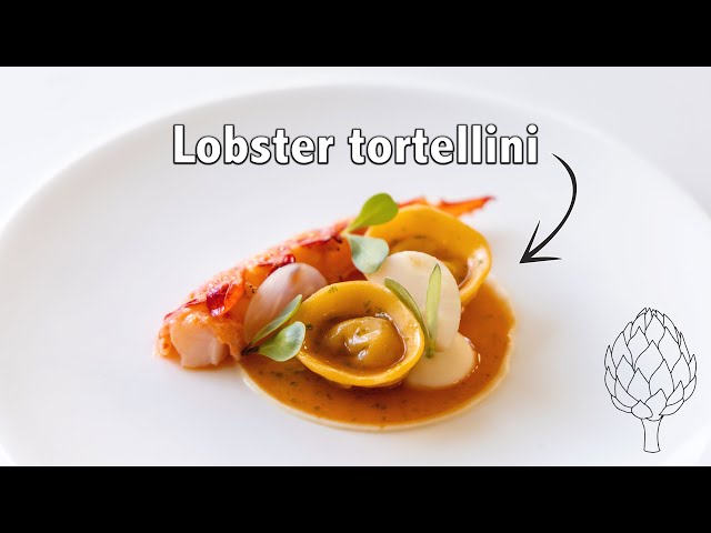 Lobster tortellini