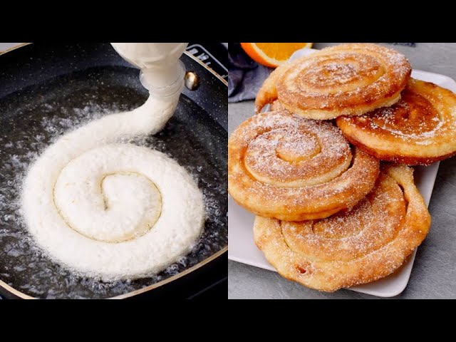 Spiral fritters