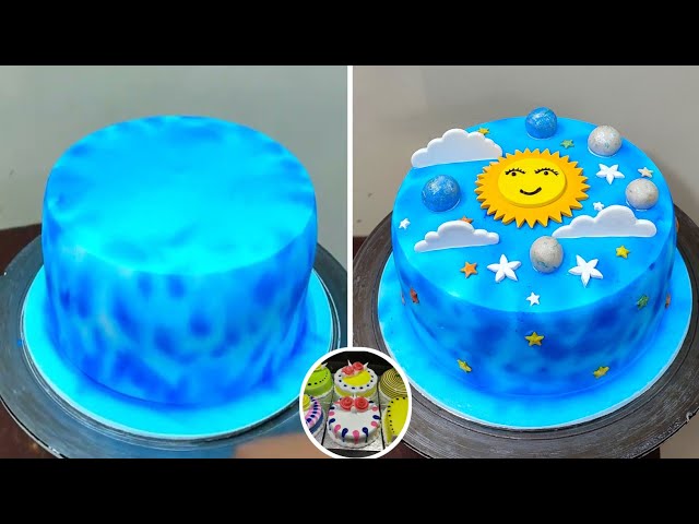 Sun Cake Decorating