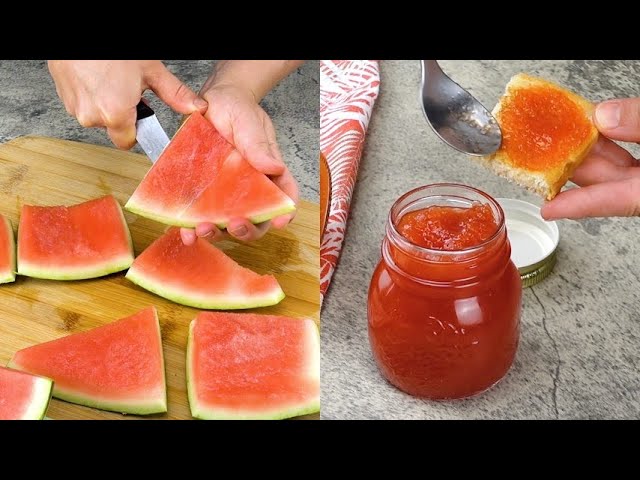 Watermelon peel jam