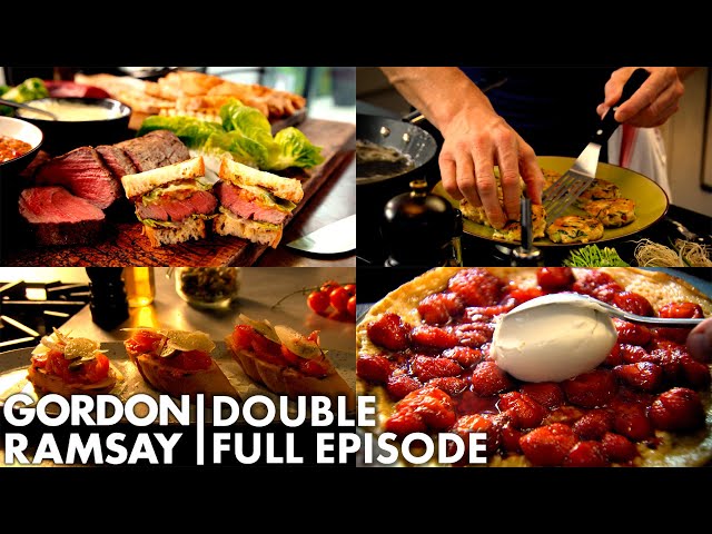 Gordon Ramsays Guide To Light & Easy Cooking | DOUBLE FULL EP | Ultimate Cookery Course