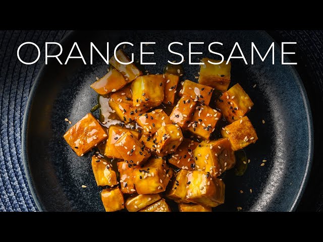 Orange Sesame Crispy Tofu