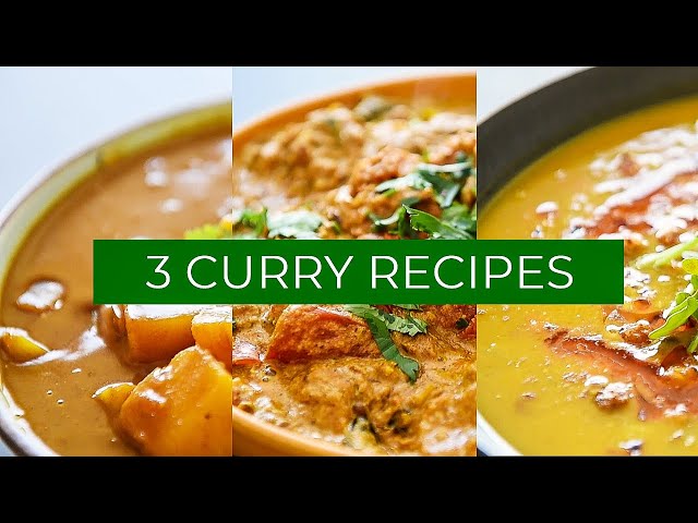 Plantbased Curry Dishes