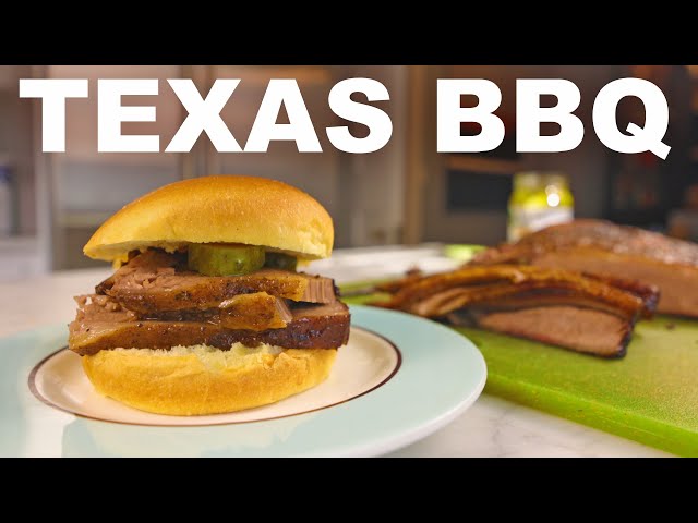 Texas barbecue brisket