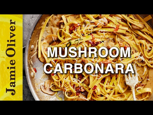 Mushroom Carbonara