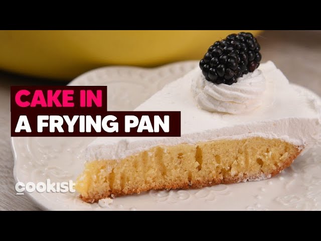 Cake in a pan
