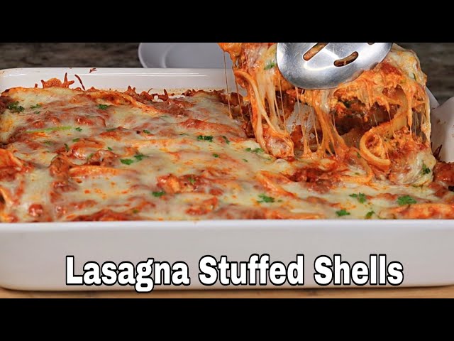Lasagna Stuffed Shells