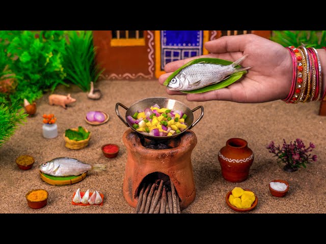 Miniature Fish Puttu