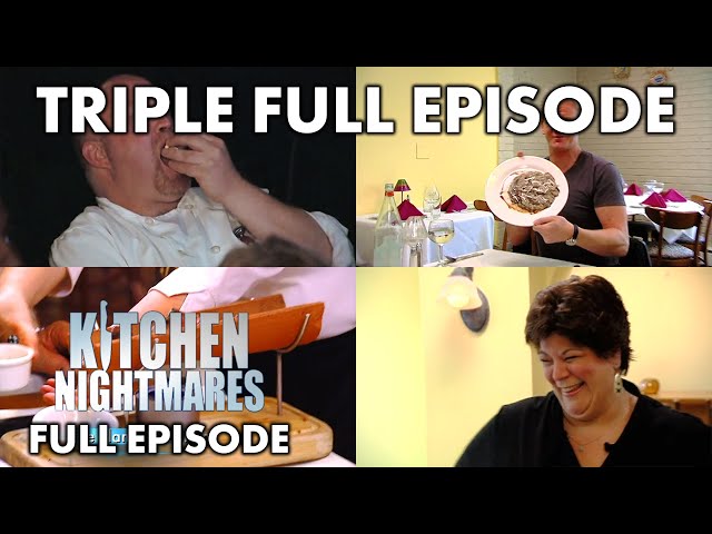 My fave moments from season 3 part 2 | TRIPLE FULL EP | Kitchen Nightmares