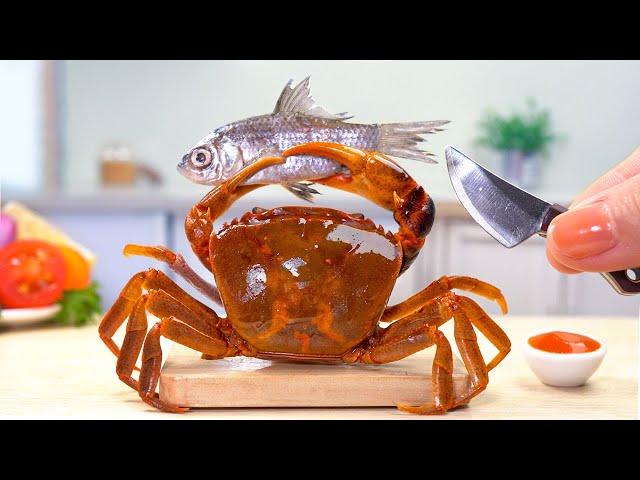  Miniature Roasted Crab